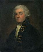 George Romney Vice-Admiral Sir Joshua Rowley oil painting on canvas